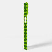 Grüne Kombination Diamantmuster von STaylor Case-Mate iPhone Hülle (Rückseite / Rechts)