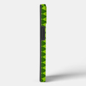 Grüne Kombination Diamantmuster von STaylor Case-Mate iPhone Hülle (Rückseite / Rechts)