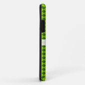 Grüne Kombination Diamantmuster von STaylor Case-Mate iPhone Hülle (Hinten/Rechts)