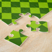 Grüne Kombination Diamantmuster von STaylor Puzzle (Seite)