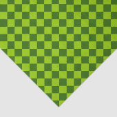 Grüne Kombination Diamantmuster von STaylor Seidenpapier (Ausschnitt)