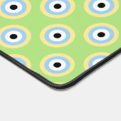 Grüne Kombinationskreise von Shirley Taylor Schreibtischunterlage (Ecke)