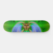 Grüne Komplexität Skateboard (Horizontal)