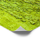 Grüne Konkrete, Kunst, Wohngestaltung, Hintergrund Poster (Ecke)
