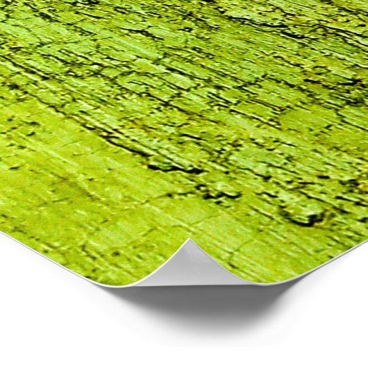 Grüne Konkrete, Kunst, Wohngestaltung, Hintergrund Poster (Ecke)