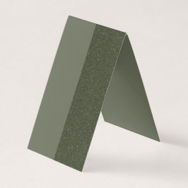 Grüne Korkenschraube mit zwei Tonen Moos - Anpassb Visitenkarten