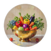 „Grüne Kraft – Das Leben aus der Erde“ Schneidebrett (Vorderseite)