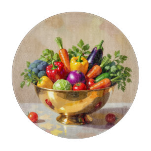 „Grüne Kraft – Das Leben aus der Erde“ Schneidebrett