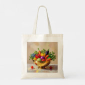 „Grüne Kraft – Das Leben aus der Erde“ Tragetasche (Rückseite)