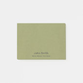 Grüne Kraft Post-it Klebezettel (Vorderseite)