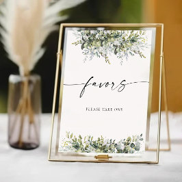 Grüne Kräuterfavors Zeichen Sockelschild