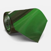 Grüne Krawatte (Gerollt)