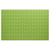 Grüne Kreise Polka Punkte Geometrisches Muster Stoff (Yard (91,4 cm))