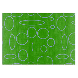 Grüne Kreise Schneidebrett