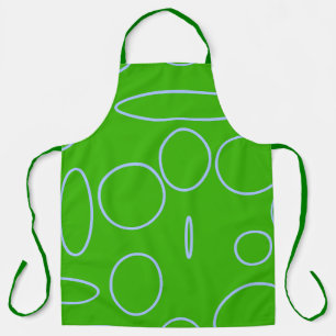 Grüne Kreise Schürze