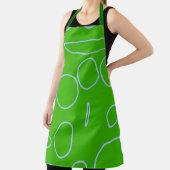 Grüne Kreise Schürze (InSitu)