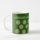 Grüne Kreise Tasse (Links)