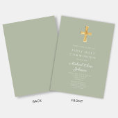 Grüne Kreuzung der Neuen Liga Einladung