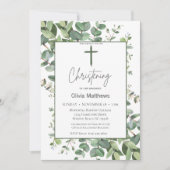 Grüne Kreuzung Gender Neutral Einladung (Vorderseite)