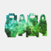 Grüne Kristalle Geschenkschachtel (Ungefaltet)