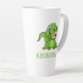 grüne Krokodil Milchtasse (Rechte Ecke)