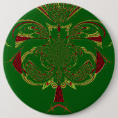Grüne Krone Button (Vorderseite)