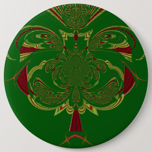 Grüne Krone Button (Vorderseite)