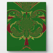 Grüne Krone Fotoplatte (Vorderseite)