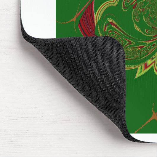 Grüne Krone Mousepad (Ecke)