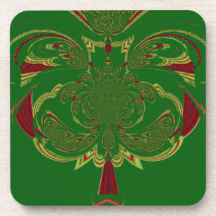 Grüne Krone Untersetzer