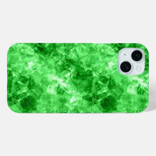 Grüne Krummlinge Case-Mate iPhone Hülle (Rückseite (Horizontal))