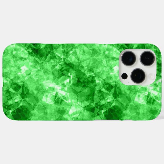Grüne Krummlinge Case-Mate iPhone Hülle (Rückseite (Horizontal))