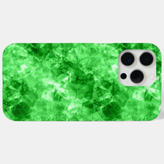 Grüne Krummlinge Case-Mate iPhone Hülle (Rückseite (Horizontal))