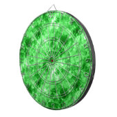 Grüne Krummlinge Dartscheibe (Vorderseite rechts)