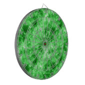 Grüne Krummlinge Dartscheibe (Vorderseite Links)