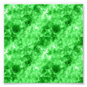 Grüne Krummlinge Fotodruck