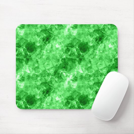 Grüne Krummlinge Mousepad (Mit Mouse)