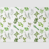 Grüne Küche Kulturelle Kräutergarten Seidenpapier (Vorderseite)