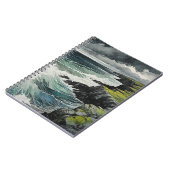 Grüne Küste | Notebook-Journal Notizblock (Linke Seite)
