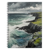 Grüne Küste | Notebook-Journal Notizblock (Vorderseite)