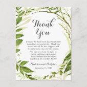 Grüne Lage dank Karte rustikale Vegetation (Vorderseite)