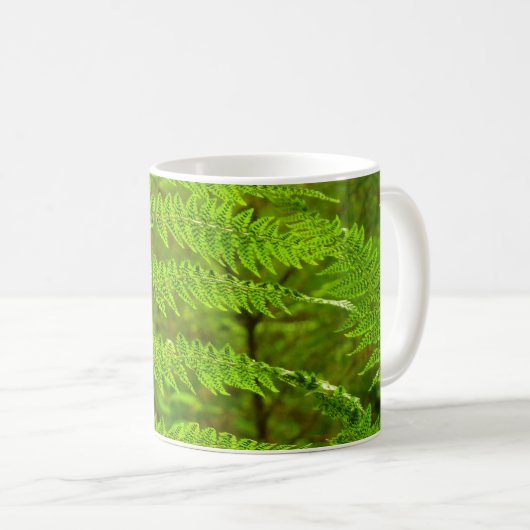 Grüne Landschaft, botanisch Kaffeetasse (VorderseiteRechts)