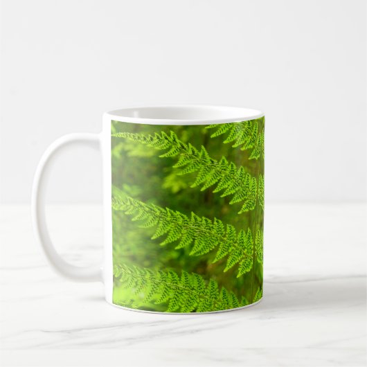 Grüne Landschaft, botanisch Kaffeetasse (Links)
