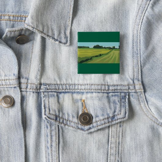 Grüne Landschaft Button (Beispiel)