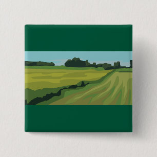 Grüne Landschaft Button