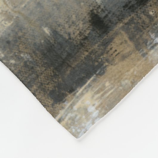 Grüne Landschaft Fleecedecke (Ecke)