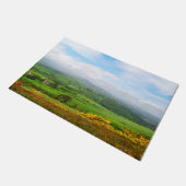 Grüne Landschaft Fußmatte (Schrägansicht)