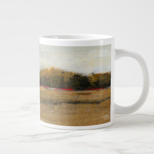 Grüne Landschaft Jumbo-Tasse (Rechts)