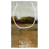 Grüne Landschaft Kleine Geschenktüte (Rückseite)