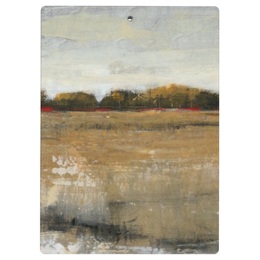 Grüne Landschaft Klemmbrett (Rückseite)